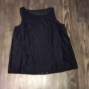 Ann Taylor Lace Sleeveless Blouse